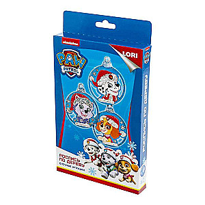 Wood Painting. Christmas Ornaments - Paw Patrol. Skye, Everest, and Marshall