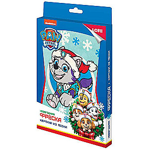 Paw Patrol New Year Mural - Festive Everest