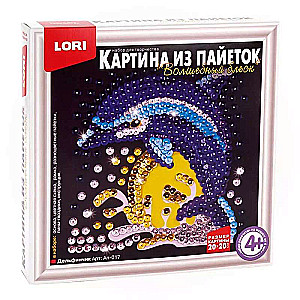 Sequin Picture - Dolphin