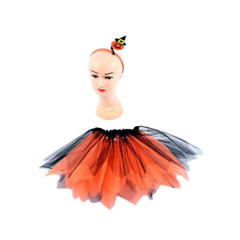 Carnival accessory - skirt and headband with a hairpin - Halloween