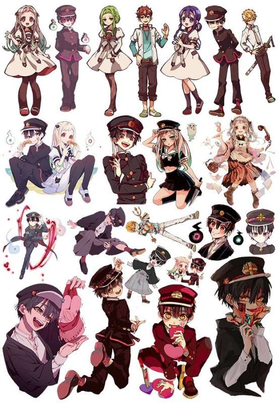 Stickers Toilet Boy Hanako