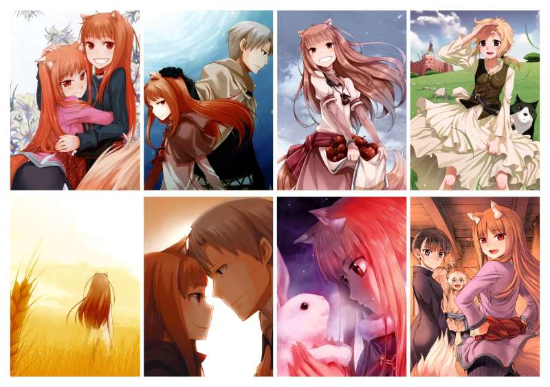 Spice and Wolf Stickers No.3