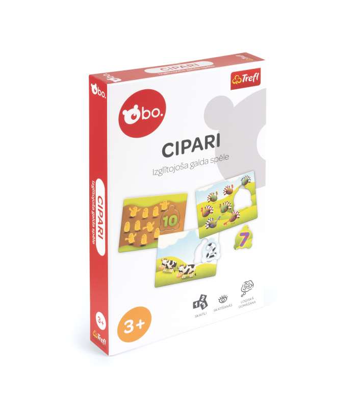 Educational Board Game - Numbers (in Latvian)