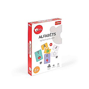 Educational Board Game - Alphabet (in Latvian Language)