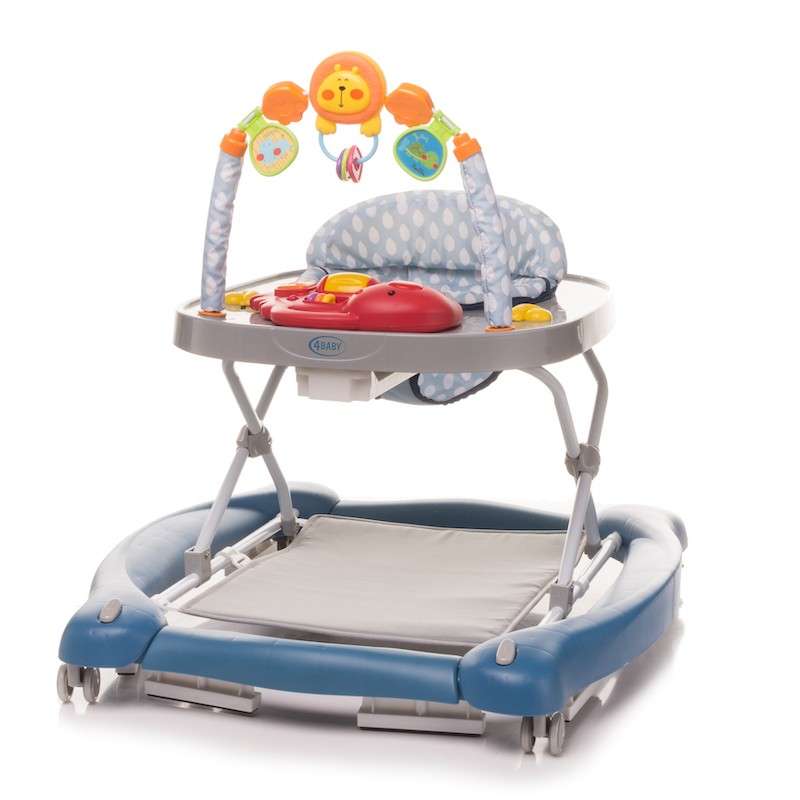 4BABY SWING'N PUSH - Walkers - blue color