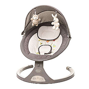 4BABY Electric Swing Relax - gray color