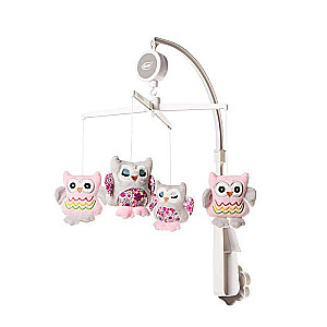 4BABY Crib Carousel - Pink