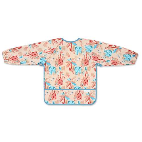 BABYONO JUNGLE Bib with Long Sleeves - 85x42cm