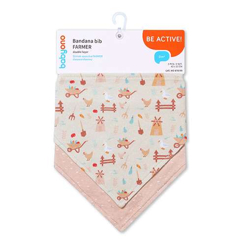 BABYONO bib – 42x21cm