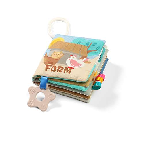 BABYONO FARM soft book