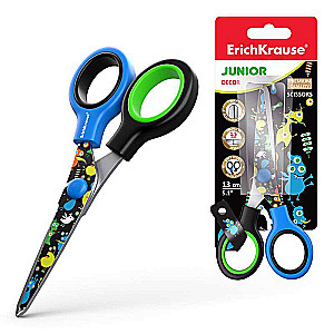 ErichKrause Junior Decor Funny Monsters Scissors, 13 cm