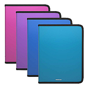 A4+ Zipper Folder for Notebooks Matt Vivid, mix