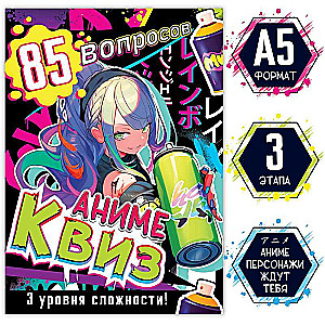 Anime Quiz Book, A5