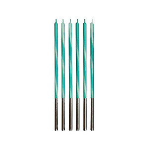 Candle Set - Candy 6pcs, 4.5x4.5x150mm