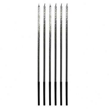 Set of Candles - Ombre 6pcs 3x3x170mm