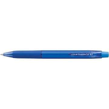 Blue gel pen roller. UNI URN-181 0.7 erasable