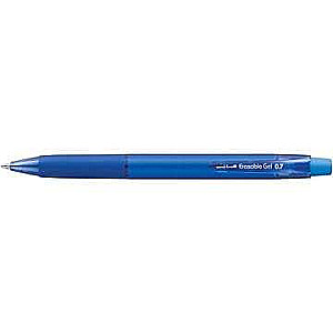 Blue gel pen roller. UNI URN-181 0.7 erasable