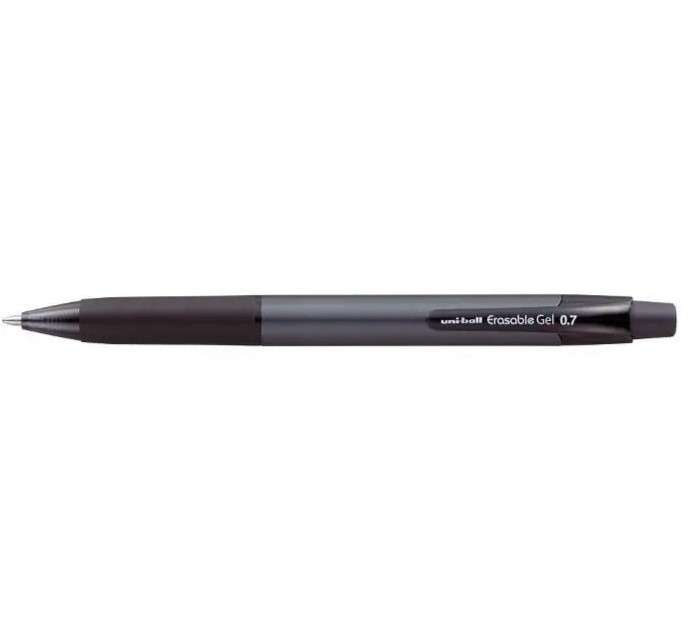 Black gel pen roller. UNI URN-181 0.7 erasable