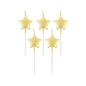 Set of Candles - Stars 5pcs.
