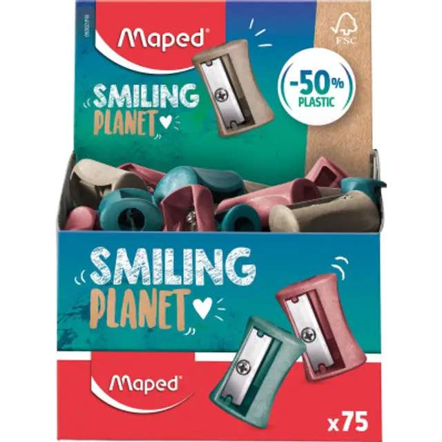 Pencil sharpener MAPED Smiling planet