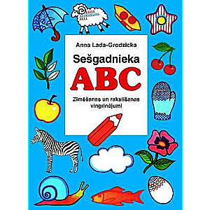 Sešgadnieka ABC. Drawing and writing exercises