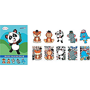 Decor Sticker - Animal 14.5x21 cm, mix