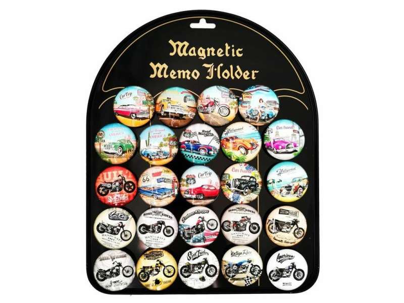 Magnet - Auto/Moto 4cm, mix