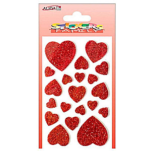 Decor sticker, 20 pcs. Mix
