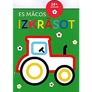 I can color a tractor