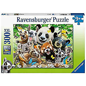 Puzzle 300 Selfie with Exotic Animals