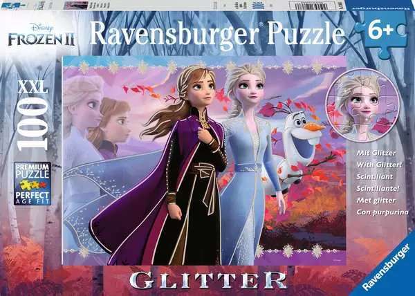 Puzzle 100 Frozen 2, glittering