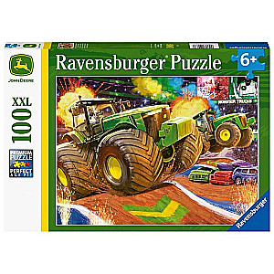 Puzzle 100 John Deere Big Wheels