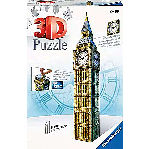3D Puzzle Big Ben with Clock