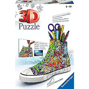 3D puzzle Pencil Holder Graffiti