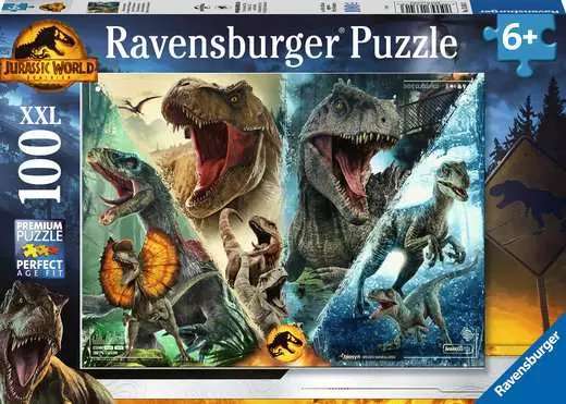 Puzzle 100 World of Dinosaurs
