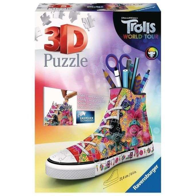 3D Puzzle Pencil Holder Keda Trolls-2