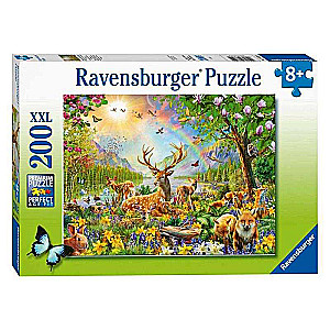 Puzzle 200 Graceful deer family