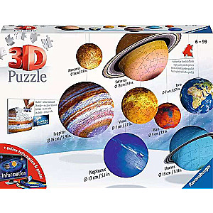 3D puzzle 540 Solar system