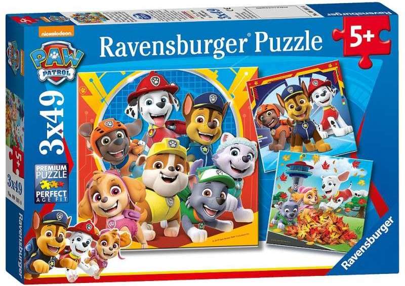 Puzzle 3x49 Paw Patrol
