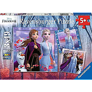 Puzzle 3X49 Disney Frozen 2