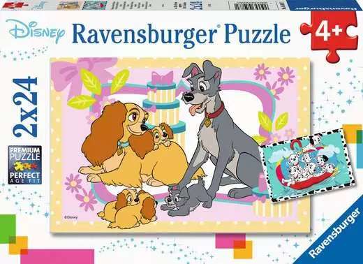 Puzzle 2x24 - Disney Lieblingspuppen