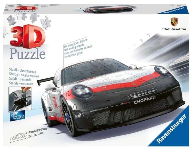 3D Puzzle 152 Porsche 911 GT3
