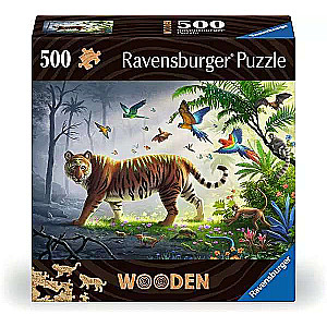 Wooden Puzzle 500 Tiger