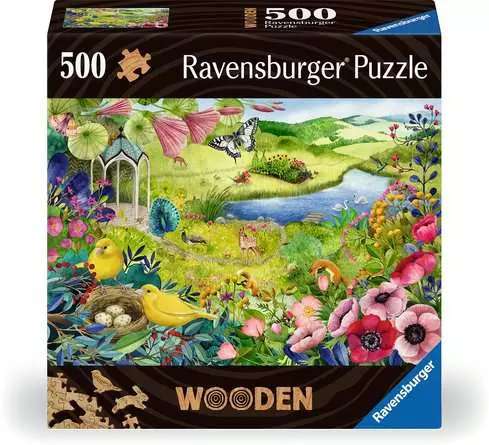 Wooden Puzzle 500 Garden