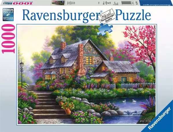 Puzzle 1000 Romantic Cottage