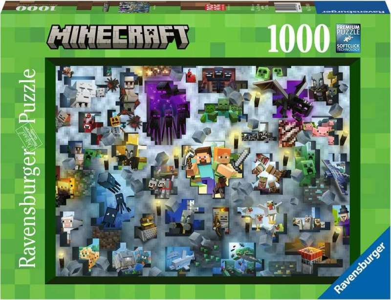 1000 Piece Minecraft Mobs Puzzle