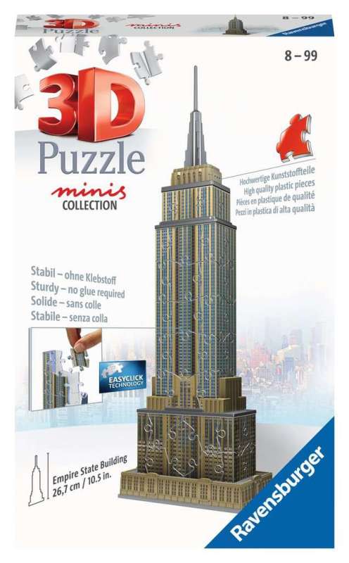 3D puzzle 54 Mini Empire State Building