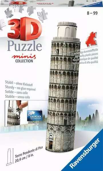 3D Puzzle 54 Mini Building Pisa