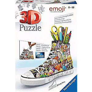 3D Puzzle Pencil Holder Emoji