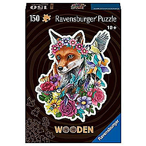 Wooden Puzzle 150 Colorful Fox